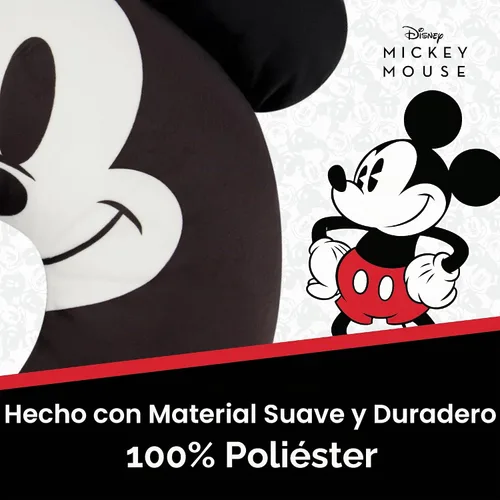 Vista 6 de FUL Disney Mickey Mouse - Almohada para el cuello, color negro