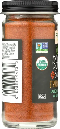 Vista 6 de Frontier Organic Seasoning, Berbere, 2.3 onzas