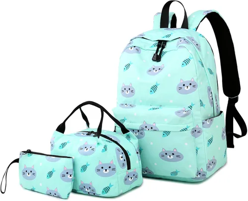 Vista 2 de Abshoo mochila ligera infantil de unicornio bolsa para la escuela bolsa para niñas