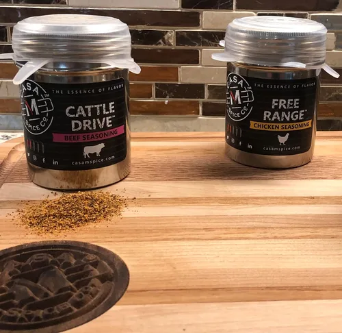 Vista 7 de Casa M Spice Co Mini Ranch Pack - Set de condimentos para especias • Bajo en sodio • Sin MSG • Especias y condimentos para barbacoa • Set de regalo