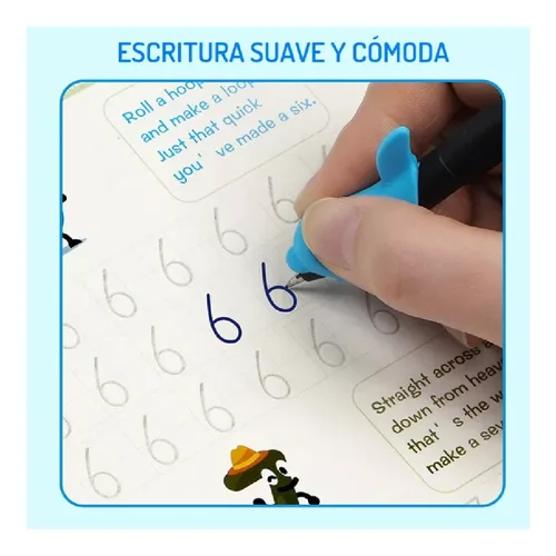 Vista 4 de Libro Cuaderno reutilizable niños