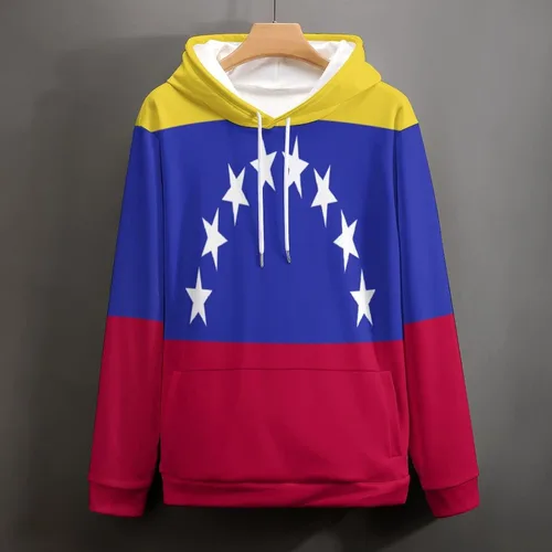 Vista 4 de Sudadera con capucha de manga larga con estampado de terror 3D para mujer primavera y otoño para hombre