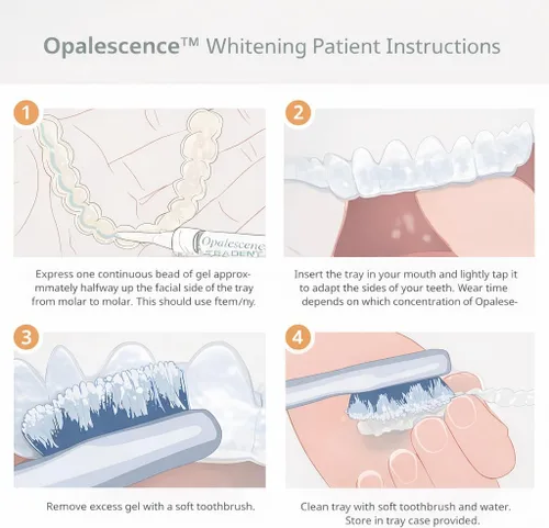 Vista 4 de Opalescence Jeringas de Gel al 35% Blanqueamiento Dental - Kit de Recarga (4 Jeringas en Total) Peróxido de Carbamida. Fabricado por Ultradent