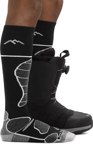 Vista 4 de Darn Tough (Style 1811 Function 5 - Calcetines de nieve para hombre, color negro, talla L)