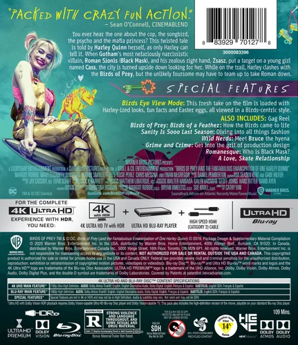 Vista 3 de Birds of Prey (4K Ultra HD + Blu-ray)