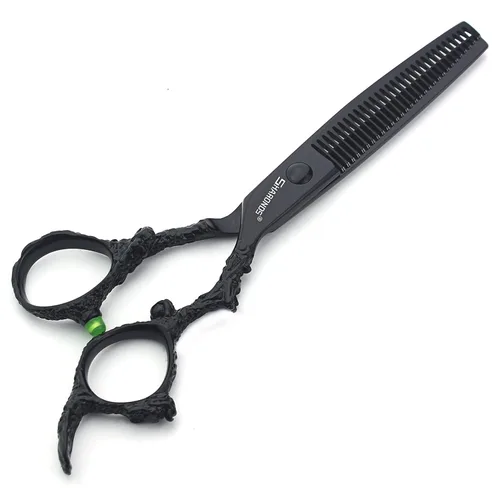 Vista 4 de Cortapelos profesionales de acero inoxidable - 6/7/7.5/8/9 pulgadas, para peluqueros