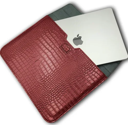 Vista 8 de Neo A3404 - Funda para portátil de 13 a 13.6 pulgadas con soporte Rojo