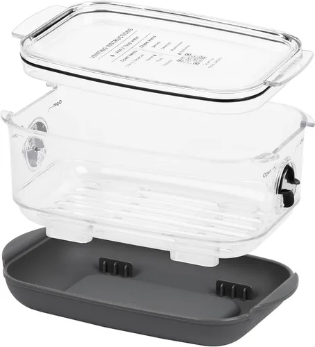 Vista 2 de Progressive ProKeeper - Contenedor apilable de almacenamiento ProKeeper con sistema de ventilación Stay-Fresh (PKS-912