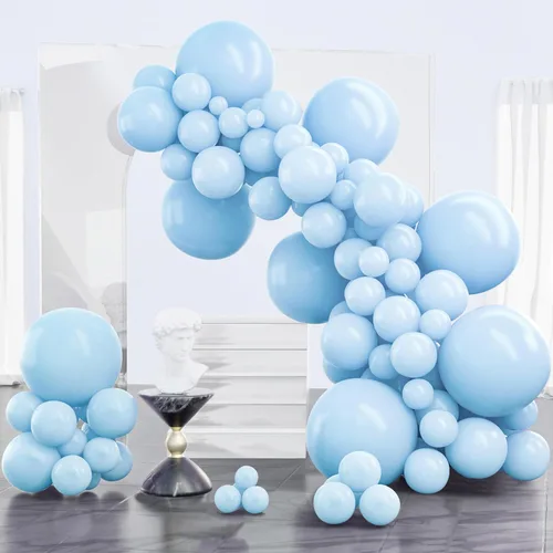 Vista 109 de PartyWoo - Globos de color albaricoque retro, 120 unidades de 5 pulgadas, de látex, para arco de globos, decoración de fiesta y de cumpleaños