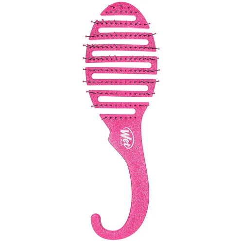 Vista 13 de Wet Brush Cepillo de ducha desenredante para el cabello – Cerdas exclusivas IntelliFlex ultra suaves – Minimiza el dolor y protege contra puntas