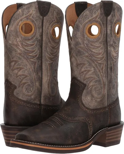 Vista 7 de ARIAT Heritage Roughstock 1000227 - Botas vaqueras estrechas con puntera cuadrada - 1000227