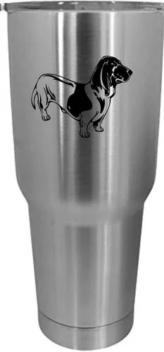 Vista 423 de Cairn Terrier - Vaso grabado con temática de perro, 30 onzas