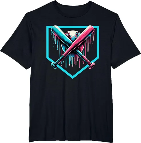 Vista 27 de Drip Boys Bate de béisbol y camiseta