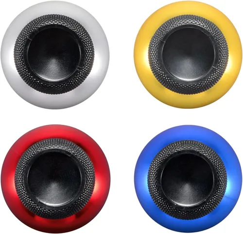 Vista 3 de eXtremeRate Palillos analógicos de repuesto para Xbox One One S X de 4 pares multicolores cromados mate para Xbox One