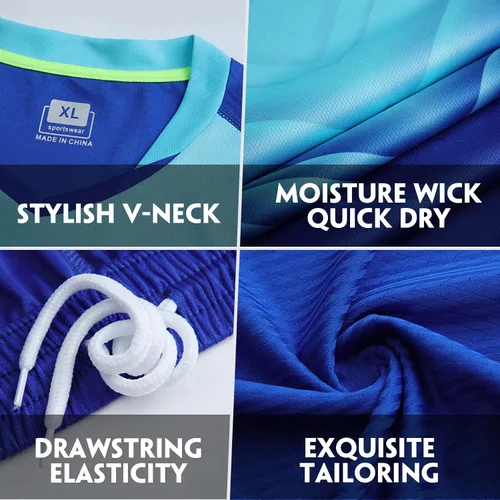 Vista 3 de LAIFU Camiseta de fútbol personalizada para adultos y niños, camiseta de fútbol personalizada con logotipo de número de nombre