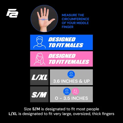 Vista 5 de Guantes de entrenamiento Fit Active Sports para el gimnasio - Agarres duraderos para el gimnasio y almohadillas de agarre - Acolchado de goma
