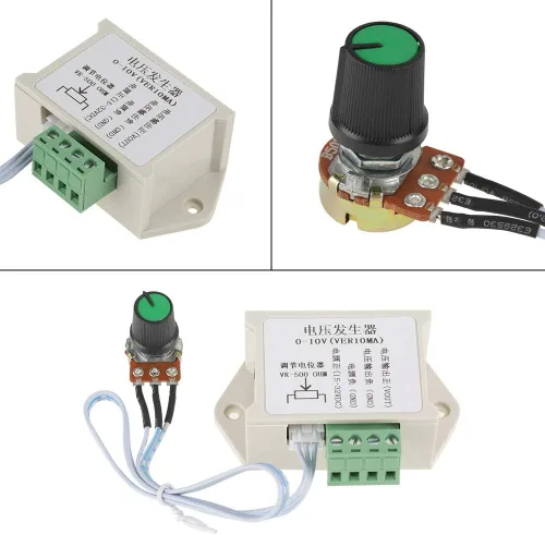 Vista 6 de Módulo generador de voltaje ajustable de 0-10V DC 10mA para control de señal analógica - Unidad de fuente de alimentación de automatización