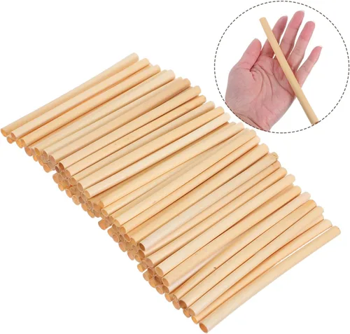 Vista 8 de HANABASS 100 piezas de tubos de repuesto para tubos de anidación de repuesto, tubos de casa, herramienta de apicultor para abejas masoneras, tubos