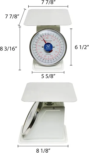 Vista 2 de Thunder Group SCSL001 - Porción de báscula, capacidad de 2 libras