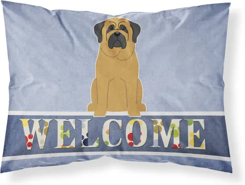 Vista 232 de Caroline's Treasures BB2515PILLOWCASE Between Friends Appenzeller Sennenhund - Funda de almohada de tela estándar, ligera, súper suave, fácil