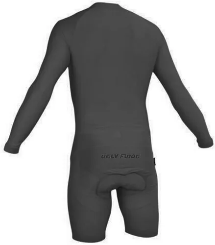 Vista 30 de UGLY FROG Traje de triatlón para hombre de manga corta Jersey de piernas cortas Skinsuit Tri Kit Ciclismo Skinsuit Team Bike Ropa