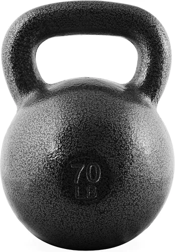 Vista 13 de WF Athletic Supply Hammerstone - Pesas rusas de hierro fundido pintadas, equipo de hogar y gimnasio, ideal para entrenamiento de fuerza