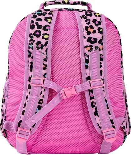Vista 5 de Choco Mocha Mochila de guepardo de 15 pulgadas + bolsa de almuerzo, Choco Mocha Juego de 2 mochilas de guepardo de 15 pulgadas