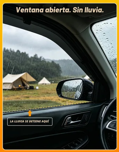 Vista 2 de Protectores de lluvia de ventana para Chevy Express Van y GMC Savana 2500