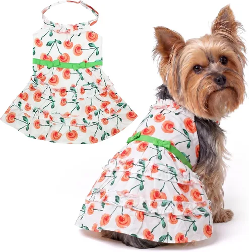 Vista 91 de Parisian Pet Chambray - Vestido para perro - Ligero sin mangas para perro, niña, talla XS Chambray en general