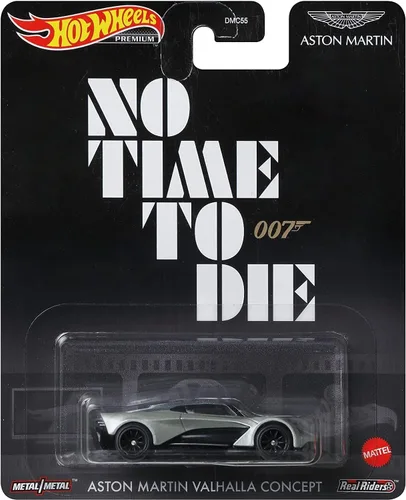 Vista 6 de Hot Wheels Vehículo Aston Martin a escala 1:64 de películas de Blockbuster, TV y videojuegos, réplicas icónicas para jugar o exhibir, regalo