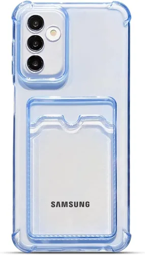 Vista 15 de Tuokiou para Samsung Galaxy A16 Funda, Fundas Protectoras Transparentes con Ranura para Tarjetas, Funda Cartera de TPU Suave Ajuste Delgado