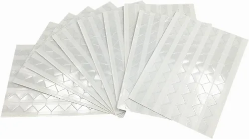 Vista 2 de 10 hojas (paquete de 1020) esquinas fotográficas autoadhesivas de papel de PVC, calcomanías de esquina para álbumes de recortes, diario personal