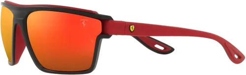 Vista 3 de Ray-Ban Rb4370m Scuderia Ferrari Collection Square Sunglasses