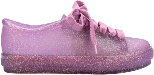 Vista 3 de mini melissa Tenis de cadera para niños Escarcha Lila
