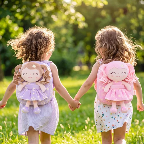 Vista 8 de Gloveleya Mochila para niños, 9 pulg., Classic Mochila Star púrpura A05