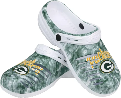Vista 34 de FOCO NFL Womens NFL Team Logo Cloudie Garden Water Sandals Shoes Slipper Clogs with Strap