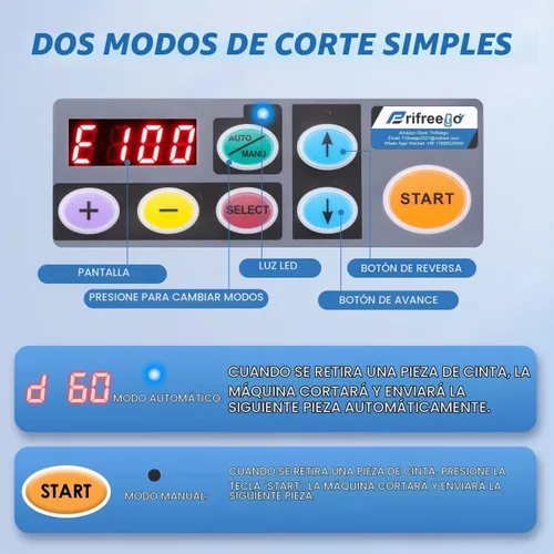Vista 4 de Dispensador automático de cinta, cortadora de cinta eléctrica