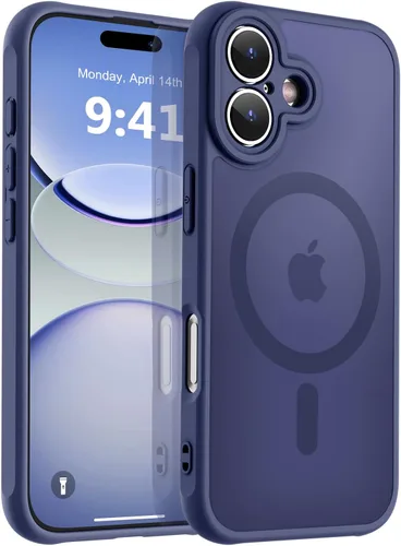 Vista 69 de MOCCA - Funda magnética resistente para iPhone XR de 6.1 pulgadas, compatible con MagSafe, funda con protección contra caídas de grado militar