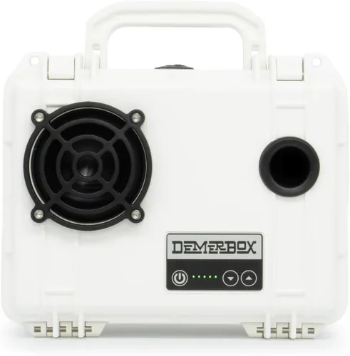 Vista 12 de DemerBox: Altavoces Bluetooth impermeables, portátiles y resistentes para exteriores. Sonido fuerte, duración de la batería de más de 40 horas, caja