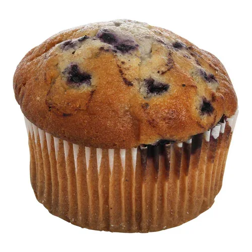 Vista 4 de Otis Spunkmeyer Delicious Essentials Muffin de nueces de plátano, 4 onzas, 24 por caja.