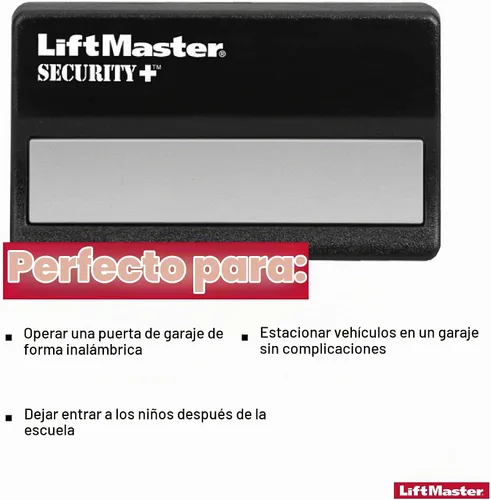 Vista 6 de LiftMaster/Chamberlain 971LM Seguridad Plus 1 Botón - Compatible con Sears/Craftsman