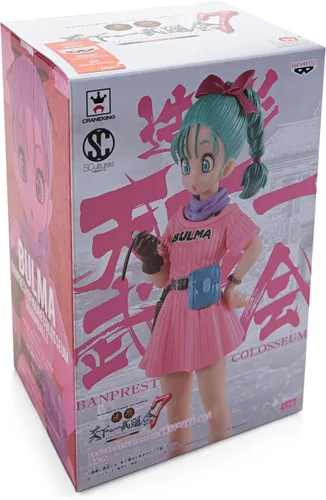 Vista 4 de Banpresto Dragon Ball Z SCultures Big Budoukai 7 Vol.5 Bulma Figura de acción