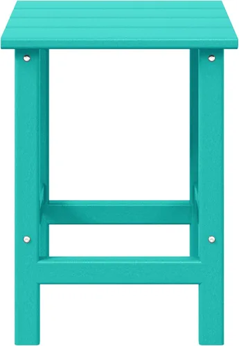 Vista 37 de WestinTrends Ashore - Mesa auxiliar Adirondack moderna para patio al aire libre, color blanco Side Table for Hot Tub, Patio Furniture, Garden &