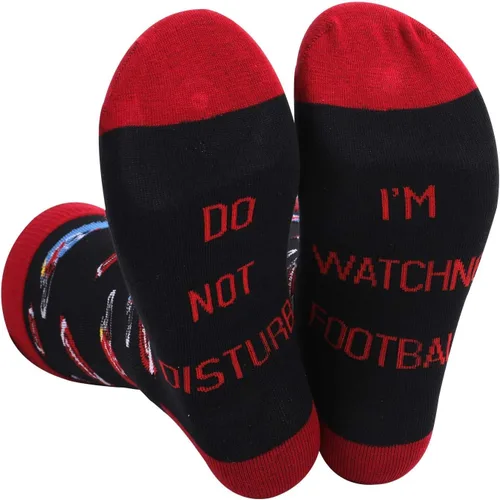 Vista 14 de KACOLOR Divertidos calcetines unisex para hombre, calcetines largos de compresión con impresión 3D