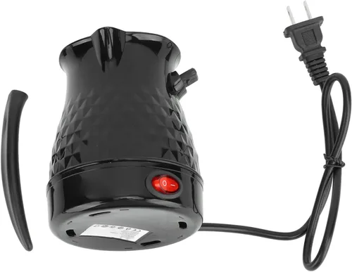Vista 8 de Fockety Cafetera turca, cafetera de acero inoxidable ABS de 20.3 fl oz de capacidad, cafetera árabe turca griega con mango extraíble, cafetera