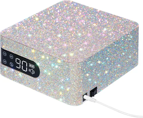 Vista 10 de Lámpara de uñas LED UV inalámbrica de 96 W para uñas de gel, diamantes de imitación