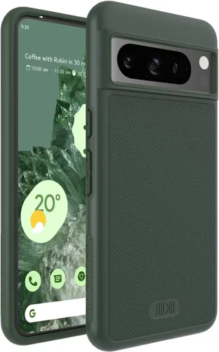 Vista 29 de TUDIA MergeGrip [Compatible con Magsafe] Funda para Google Pixel 7a 2023, [Probada contra caídas de grado militar] Borde elevado para protección