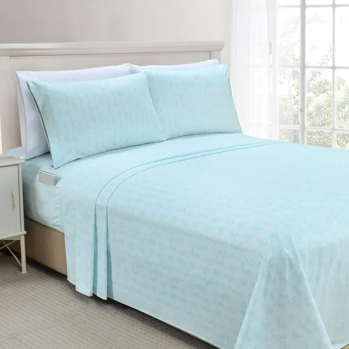 Vista 16 de Elegant Comfort - Juego de sábanas de 4 piezas, microfibra de 1500 hilos de calidad egipcia de lujo resistente a las arrugas, rayas estilo damasco