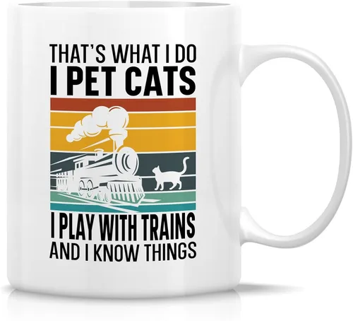 Vista 12 de Retreez - Taza Graciosa Show Me Your Kitties Amantes de Gatos, 325 ml, Tazas de Café de Cerámica, Divertidas, Sarcasmo, Sarcasticas, Regalos
