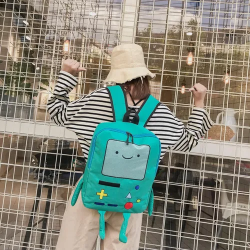 Vista 6 de crusmary Mochila personalizada de 16 pulgadas, bolsa de juego, bolsas de viaje casuales estéticas, transpirables, portátiles, ligeras, color verde